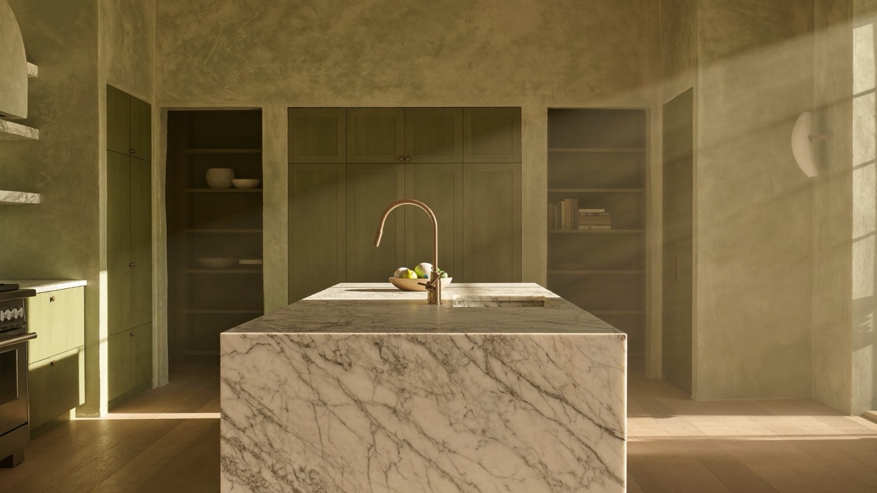 Hearth & Hone — a light editorial demo build for a kitchen and bath remodeler in Scottsdale